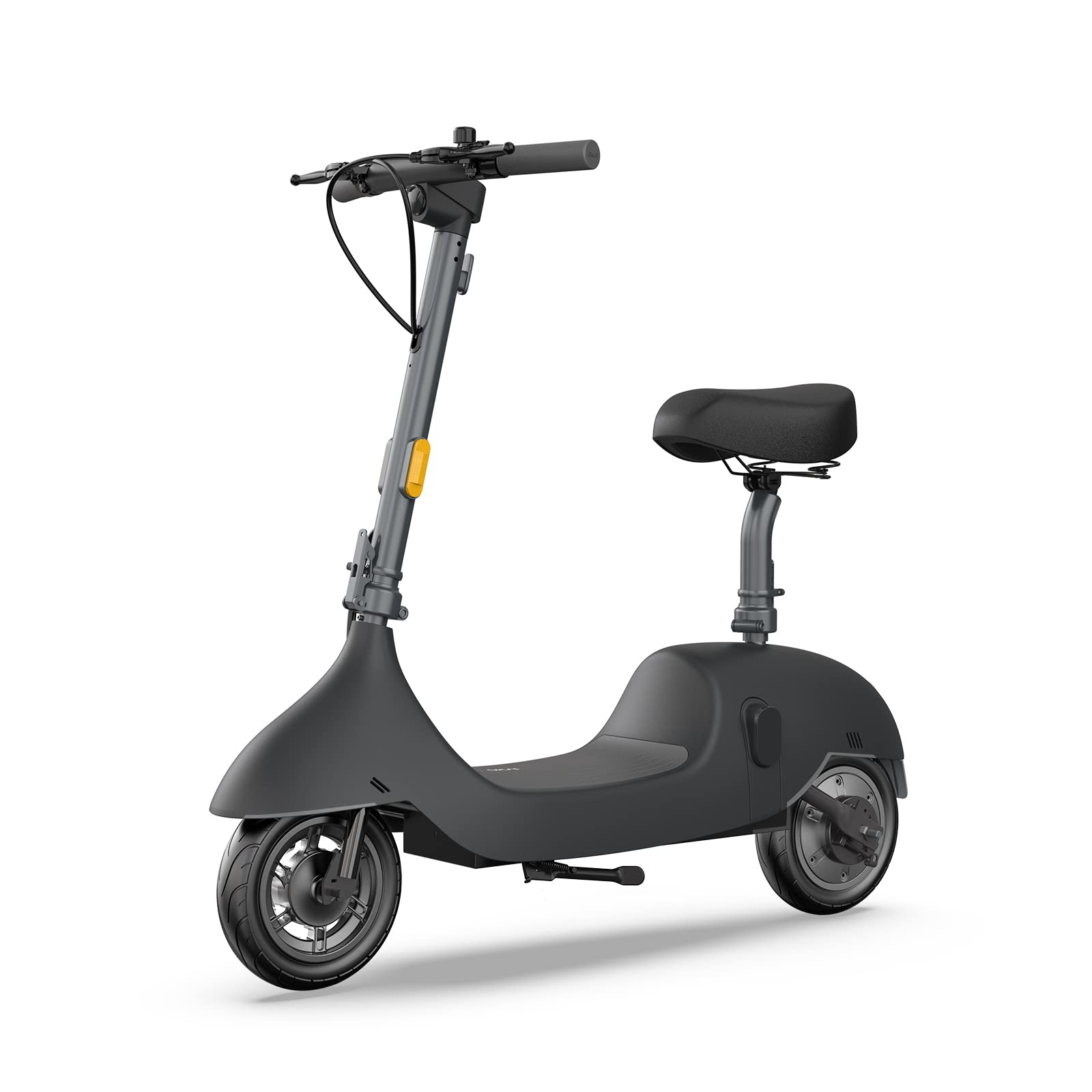 【Bicycle】Electric Scooter with Seat, Up to 25-34 Miles Range & 15.5MPH
