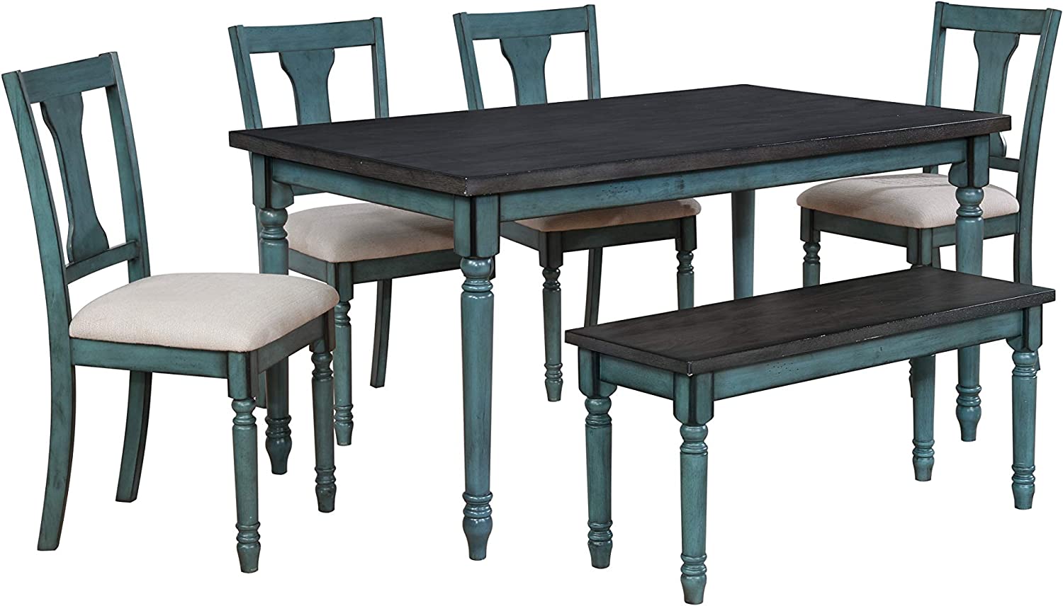Powell Furniture Willow Dining Group, Multicolored