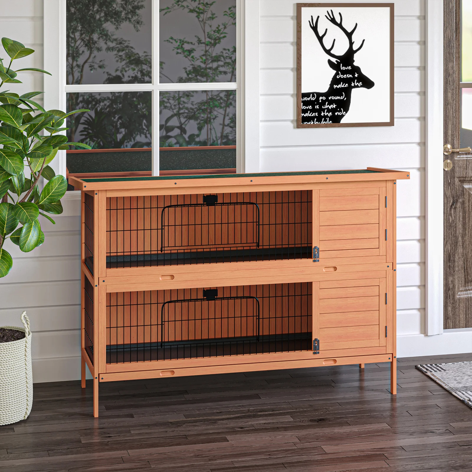 【Pet】Griffen Weather Resistant Hutch
