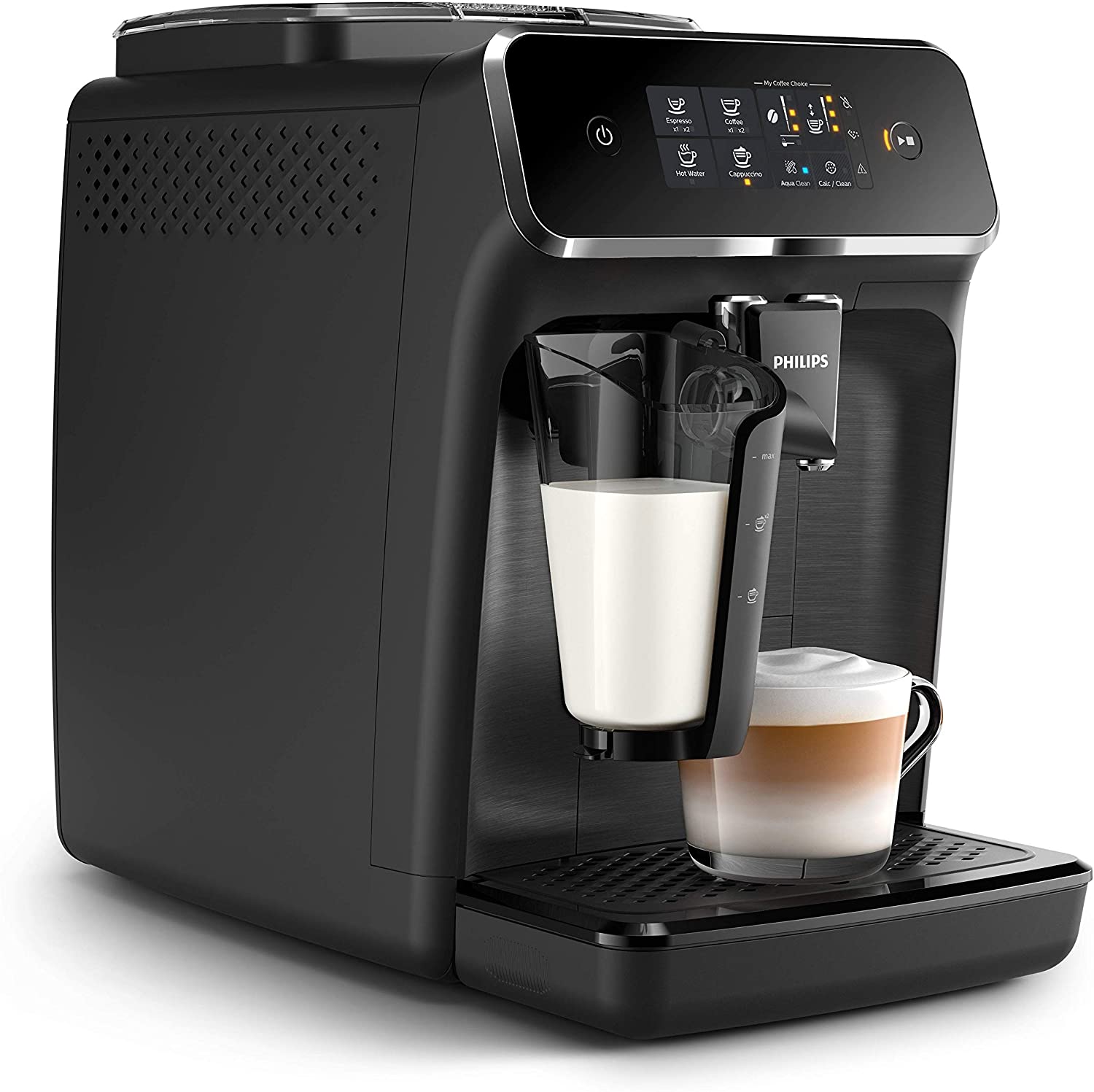 【Appliances】Fully automatic Espresso Machine with LatteGo, EP2230/14, Black