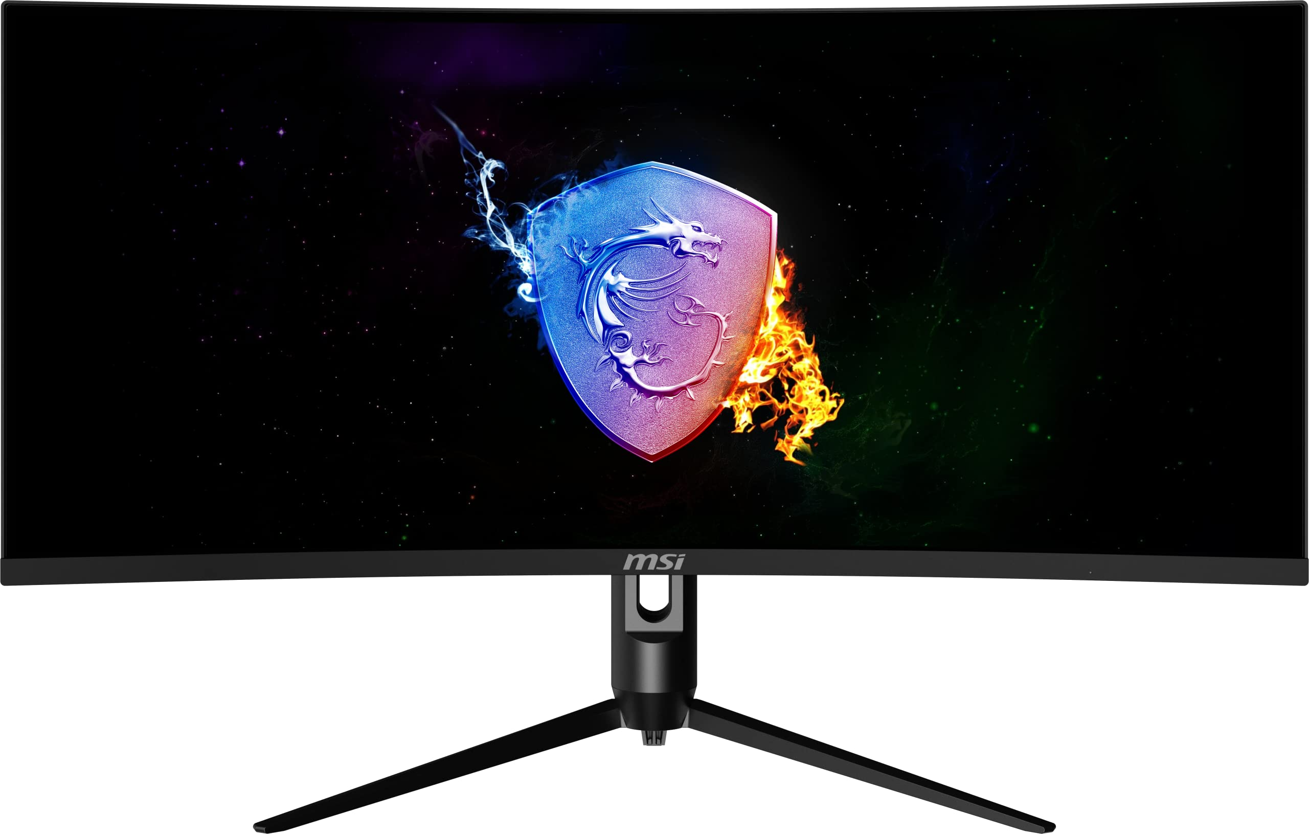 【Electronics】1500R Curvature 21:9 Aspect Ratio Narrow Bezel 1ms 3440x1440 Gaming Curved Monitor
