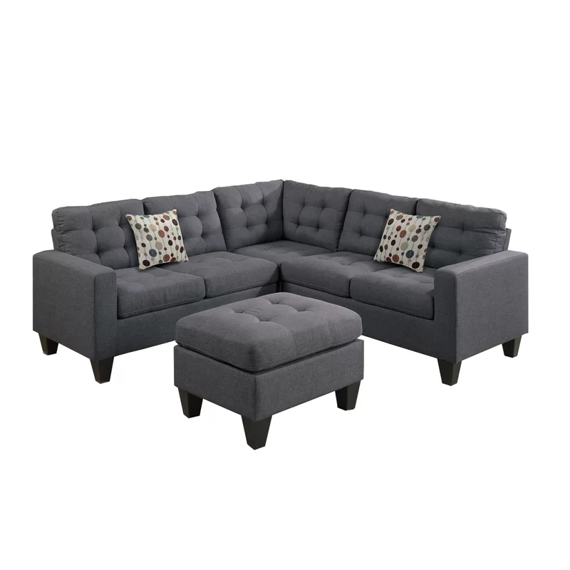 Pawnee 4 - Piece Upholstered Sectional