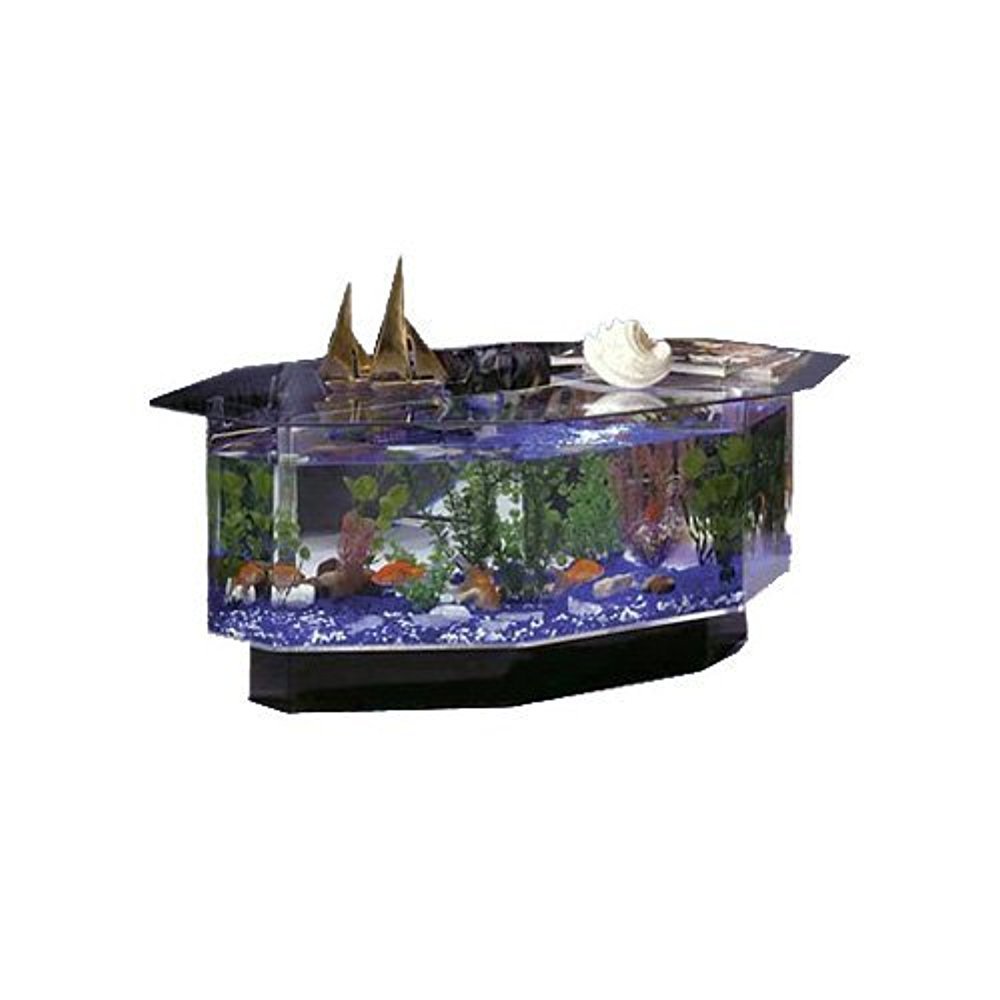 【Pet】28 Gallon AquaTable Aquarium Octagon