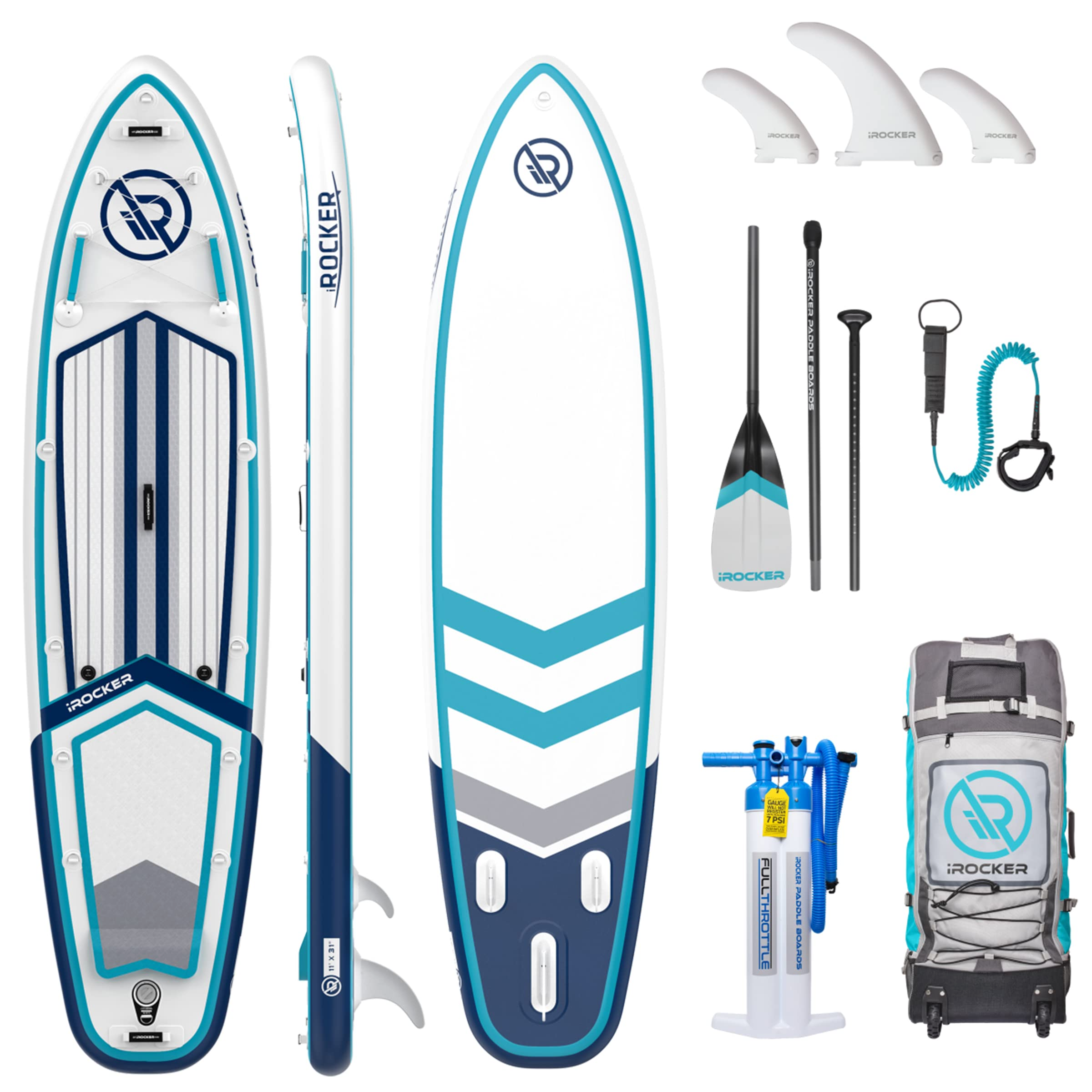 【Sports&Outdoors】Inflatable Stand Up Paddle Board with Premium SUP Accessories, Pump & Backpack