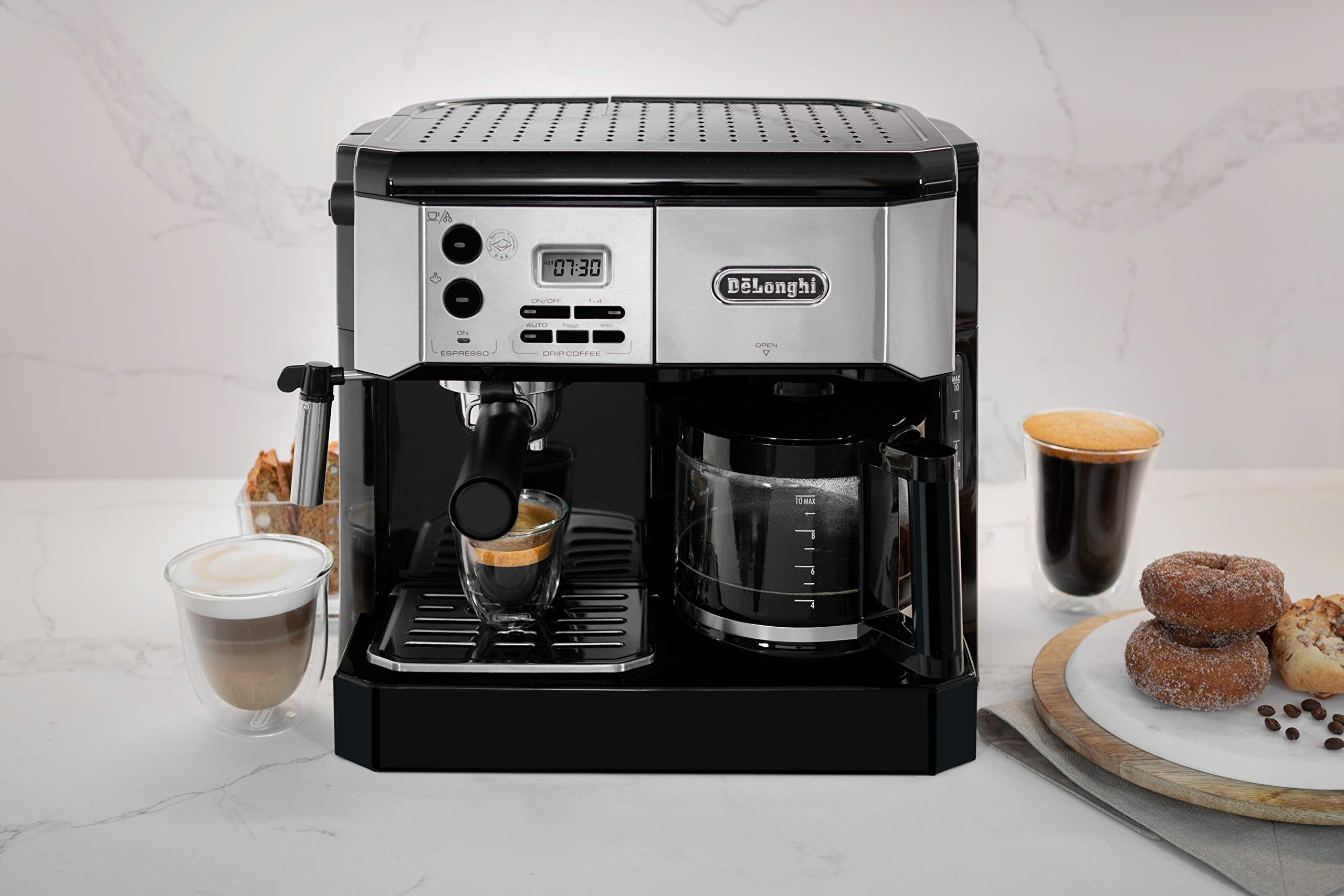 【Appliances】All-in-One Combination Maker & Espresso Machine for Cappuccino, Latte & Macchiato