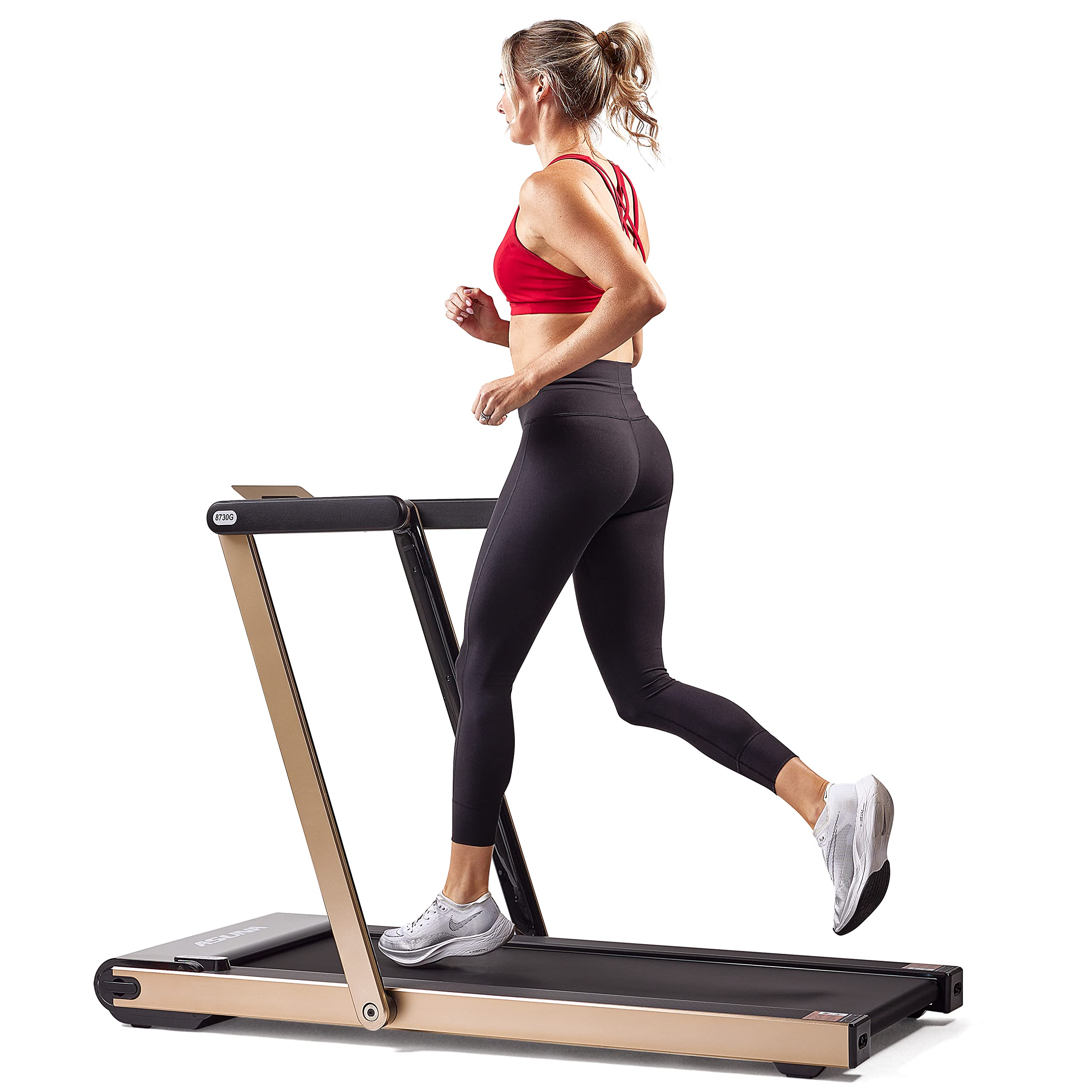 【Sports&Outdoors】ASUNA Premium Slim Folding Treadmill Running Machine with Speakers for Home Gyms