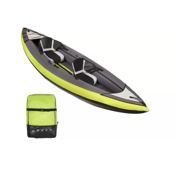 Decathlon ITIWIT 2 Person Inflatable Kayak - Green