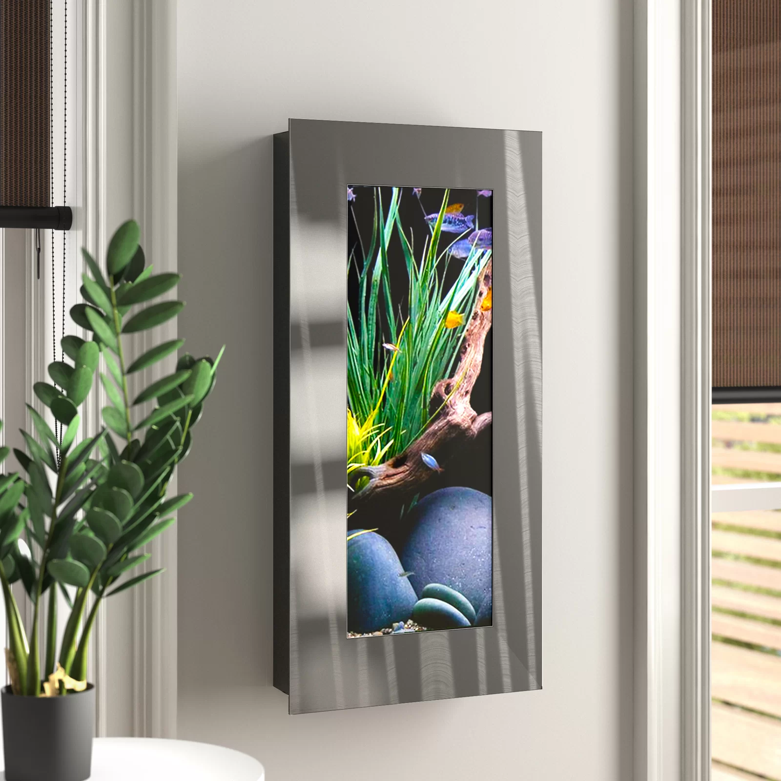 【Pet】Angelica 4 Gallon Rectangle Aquarium Tank